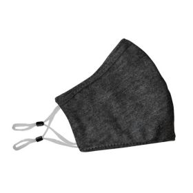 Boomer Naturals Nano-Silver Reusable Face Mask - Gray Adjustable Ear Loops