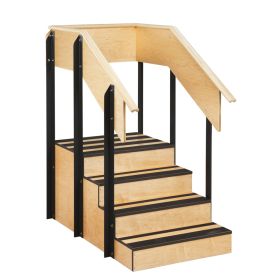One Sided Staircase 30 - Physical Therapy Stairs with Handrails 