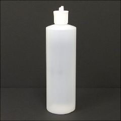 8 Oz Plastic Bottle with Flip Top Cap - Massage OilLotion Bottle