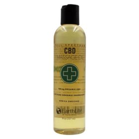 EarthLite® Organic Full Spectrum CBD Massage Oil