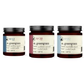 m.greengrass 8 Oz Jar Candle