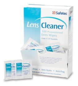 Lens Cleaner Wipes 100 Count Dispenser Box