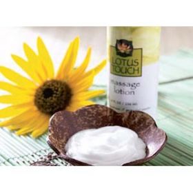 Lotus Touch Organic Naturals Massage Lotion