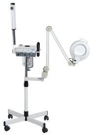 3-In-1 Facial Sys. W/Steamer,Mag Lamp,High Frequen