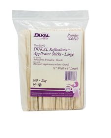 DUKAL™ Spa Reflections™ Wood Applicator Stick 6 x ¾, Large, 100 Count