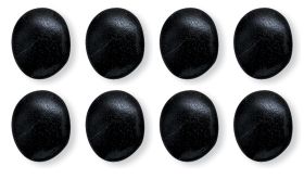 Hot Stone Massage Basalt Large Stone - Set of 8