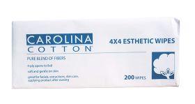 Carolina Cotton 4 X 4 Esthetic Wipes