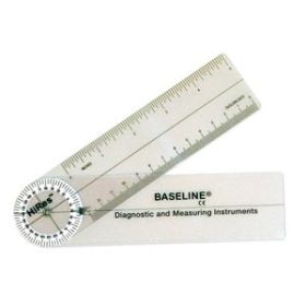 Baseline Hi-Res Plastic 6 Pocket Goniometer 360 D