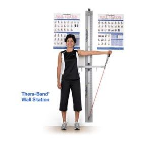 TheraBand® Wall Station - Total Body Rehabilitation System