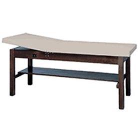 Treatment Table With Adjustable Back & Shelf