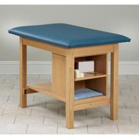 Clinton Taping Table With End Shelf
