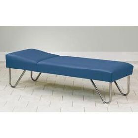 Clinton Chrome Leg Couch