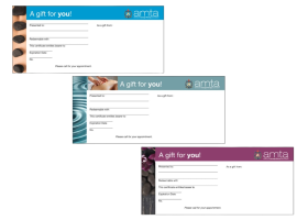 AMTA Logo Gift Certificates – 50 Pack