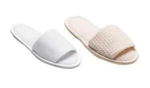 Terry & Waffle Weave Spa Slippers for Sale - Non-slip
