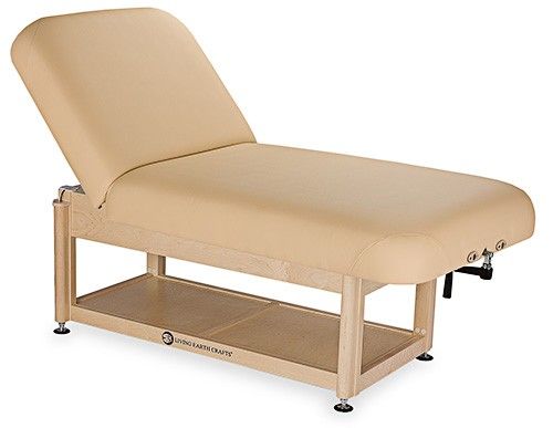Living Earth Crafts® Napa Facial Spa Treatment Table with Shelf Base