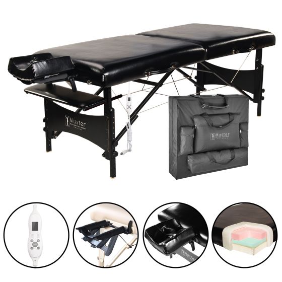 Master® Massage Equipment Galaxy™ Therma-Top® Portable Massage Table Package