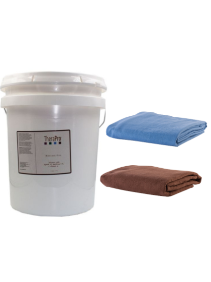 TheraPro™ Massage Gel  Buy 5 Gal Get 1 Sheet Set Free Sheet Set 