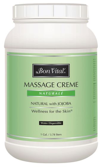 Bon Vital'® Naturalé Massage Crème - Natural Massage Cream w/Jojoba