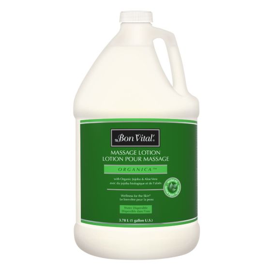 Bon Vital'® Organica&trade; Massage Lotion with Organic Jojoba & Aloe Vera