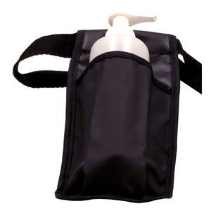 Washable Bottle Holster Single - Black W/ Bottle