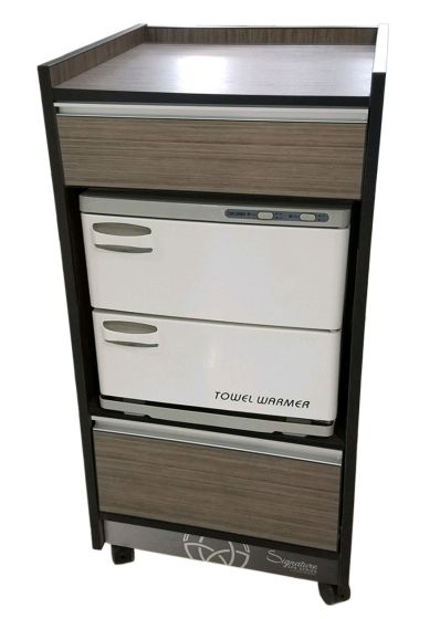 Custom Craftworks™ Signature Spa Series Trolley Cart - Wood Stain Upgrade