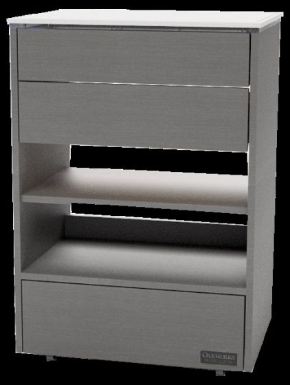 OAKWORKS® Masters Collection Halo Trolley with 3 Drawers