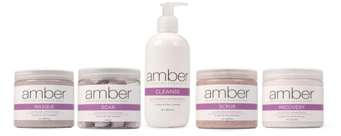 Amber Manicure & Pedicure Collection Lavender