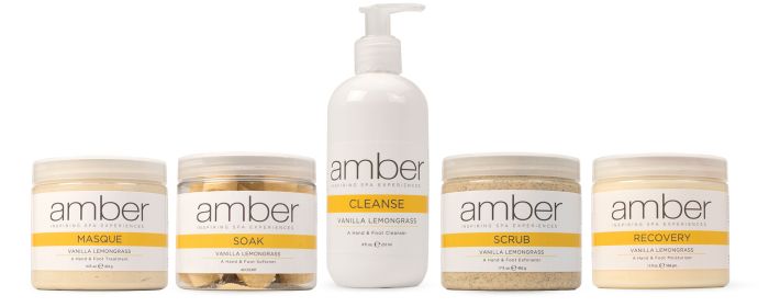 Amber Manicure & Pedicure Collection Van. Lemongr.