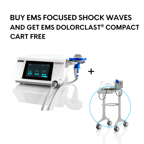 EMS Dolorclast® Focused Shockwave with Cart