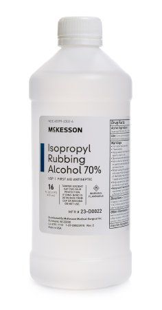 Isopropyl Alcohol 70% 32 oz. Bottle. Case of 12