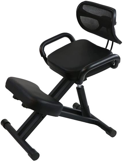 Master® Massage Fixed Feet Kneeling Chair with Backrest