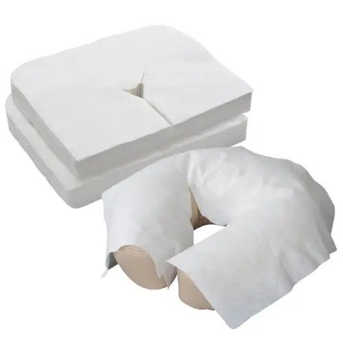 EarthLite® Flat Disposable Headrest & Face Cradle Covers for Massage Tables & Chairs - 500 CT