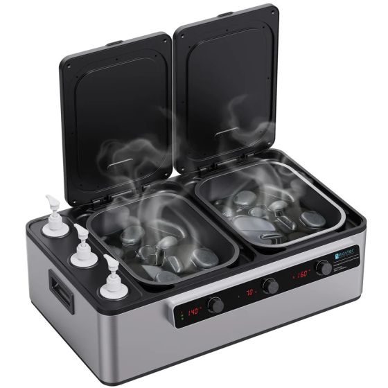 Master® Massage Equipment 2 in 1 Stone & Oil Warmer