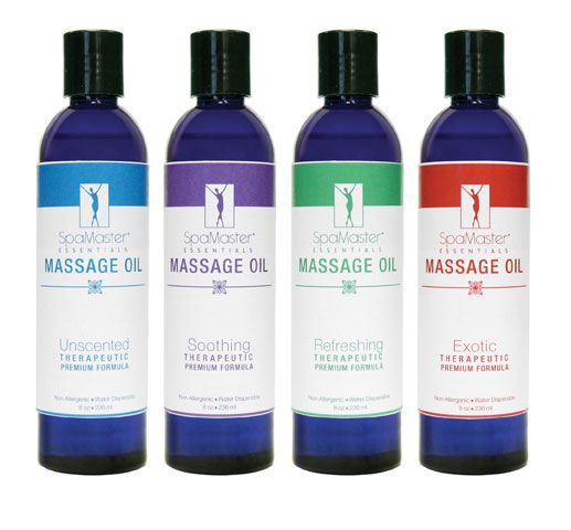 Master Massage Oil Set Of 4