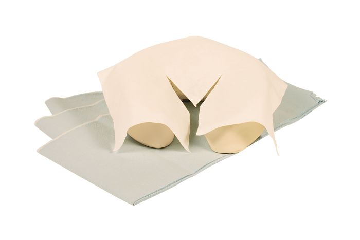 Non-Woven Flat Face Rest Cover 100 Count, White