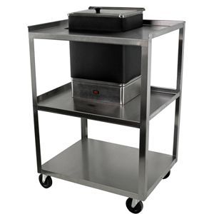 Ideal Service Center Utility Cart For E1 Hydrocollator Unit