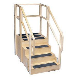 Straight Platform Training Stairs