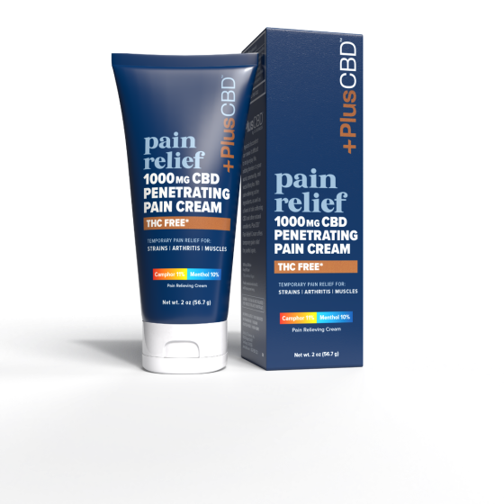 +PlusCBD™ Penetrating Pain Cream 2oz-1000 Mg