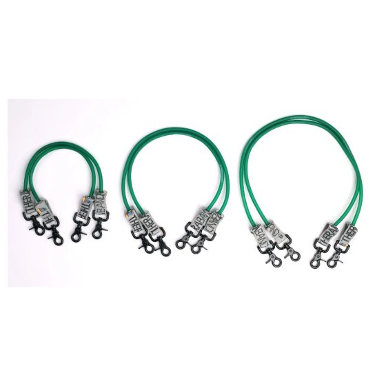 TheraBand® Resistance Tubing with D-Ring Connectors, Set Of 2