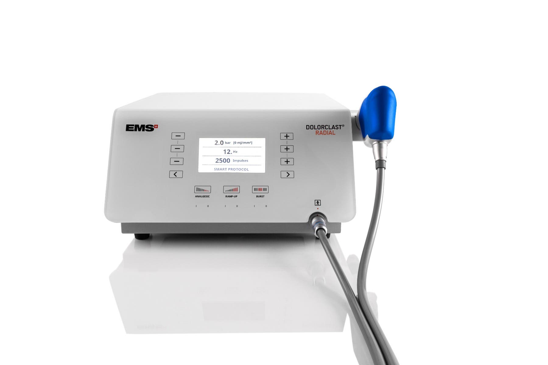 EMSDolorclast®RadialHighEnergyAcousticPressureWave