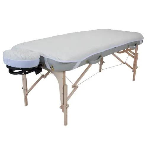 EarthLite®BasicFleecePadandCrescentMassageTableCover