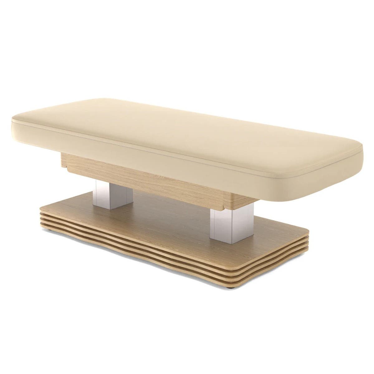 Master Massage 31” Heather Salon Dual-Tower Electric Spa Bed - Adjustable Beauty Treatment Table with Quiet Lift System