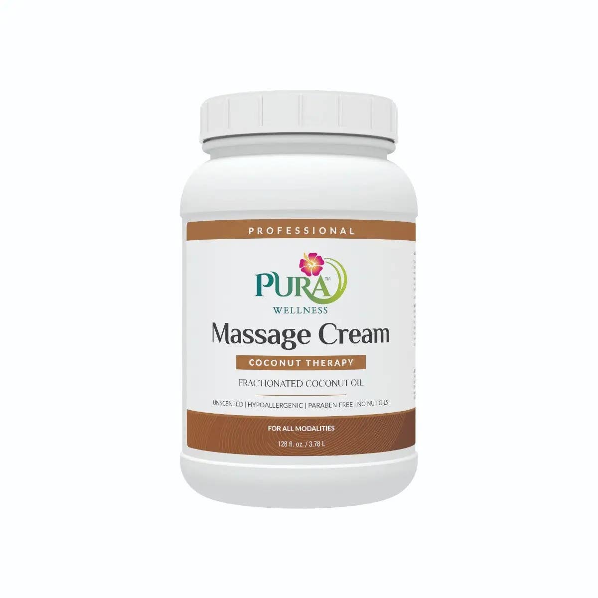 Pura1STWellness™ProfessionalCoconutTherapyMassageCream