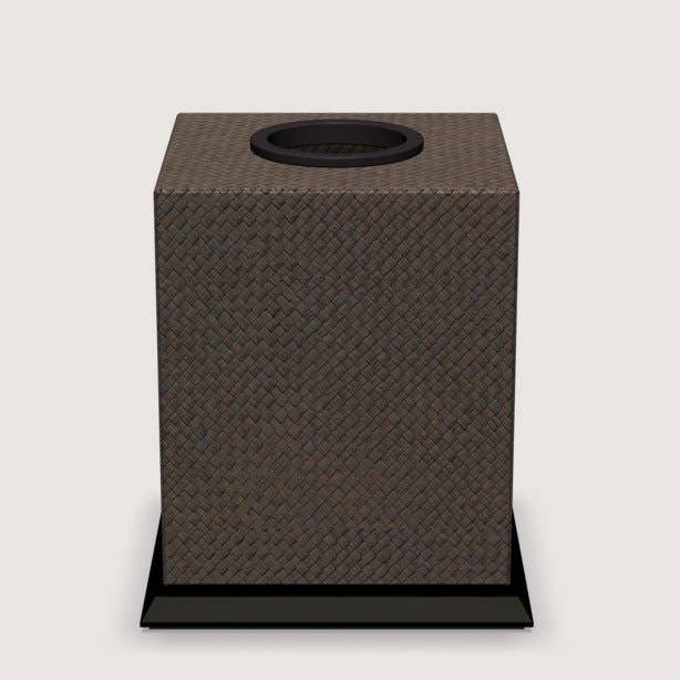 Via Motif ® Panda Boutique Tissue Box Cover W/ Base 