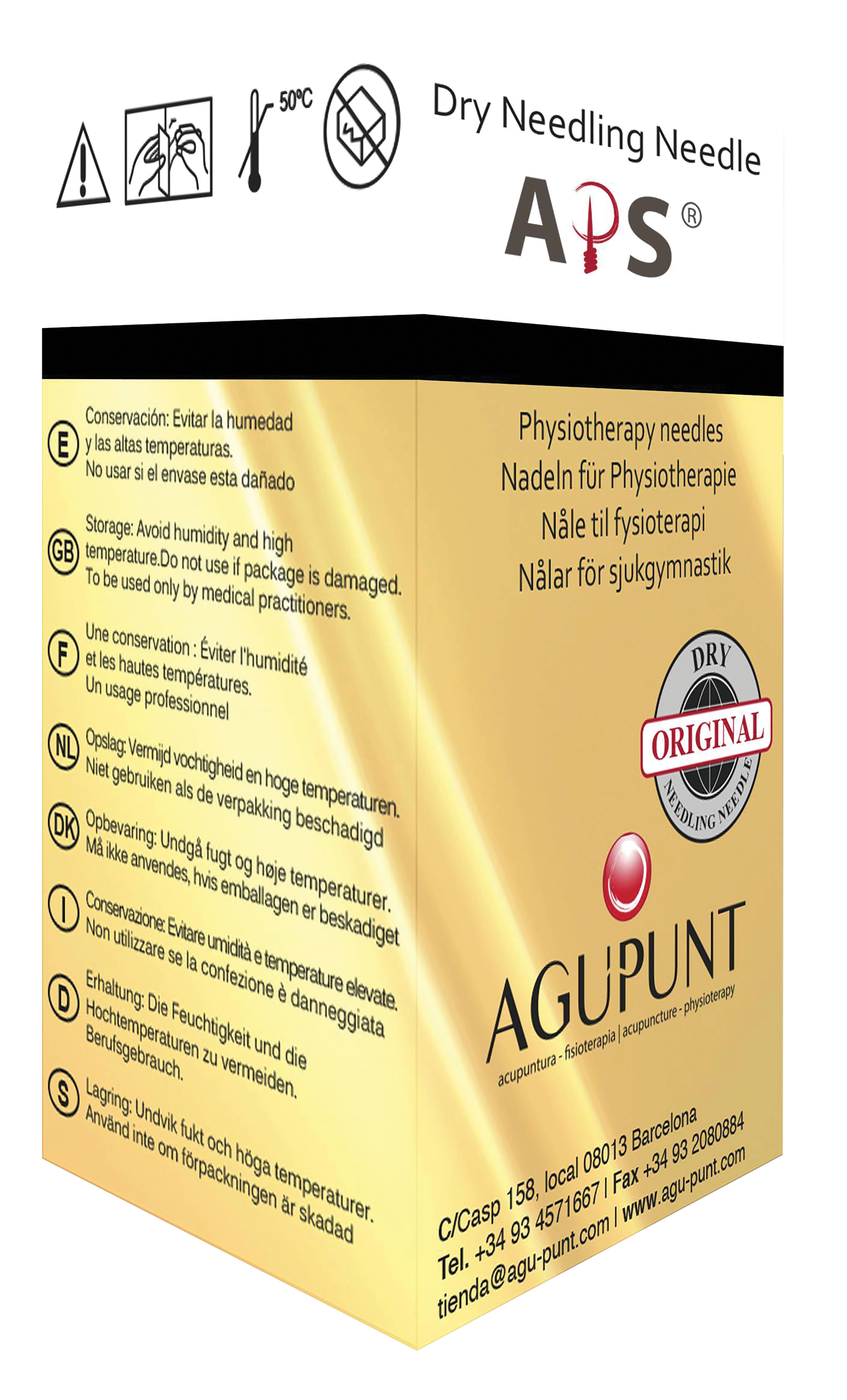 APSDryNeedlingNeedles-AcupunctureDryNeedles-Boxof100