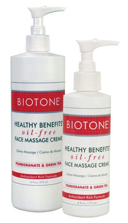 BIOTONE Healthy Benefits Oil Free Face Massage Creme 0$