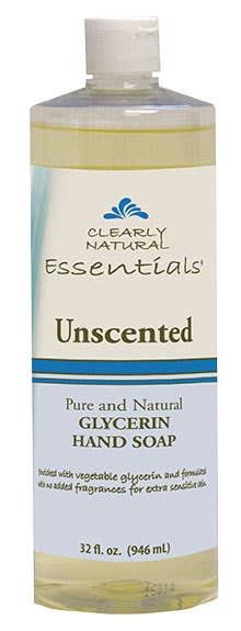 Clearly Naturals Essentials Glycerin Liquid Hand Soap - 32 oz Unscented $15