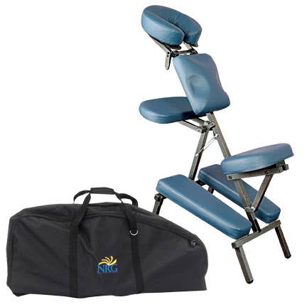 NRG Grasshopper Portable Massage Chair Package Special 226$