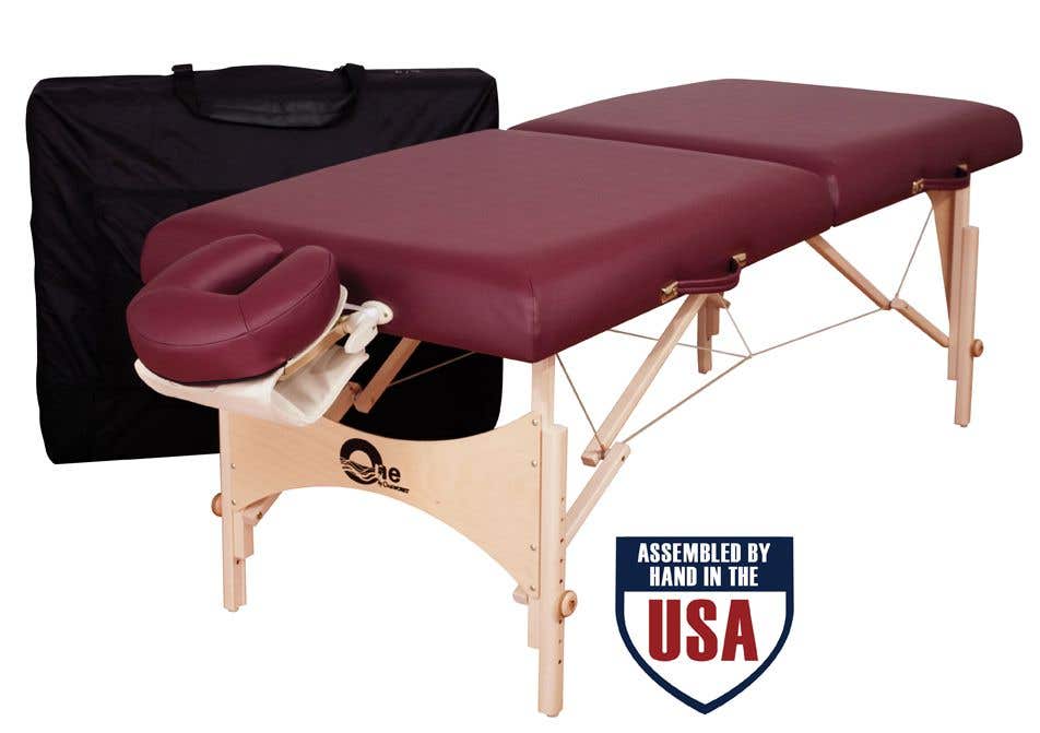 Oakworks One Massage Table Package CARRY CASE IS OUT OF STOCK 0$