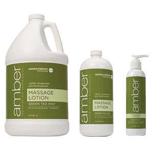 Amber Green Tea Mint Massage Lotion